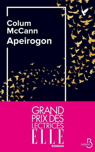 Apeirogon - Grand Prix des Lectrices ELLE - Colum McCann - Place des éditeurs