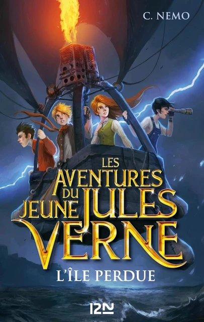 Les Aventures du jeune Jules Verne - tome 1 : L'île perdue -  Capitaine Nemo, Cuca Canals, Miguel Garcia Lopez - Univers Poche