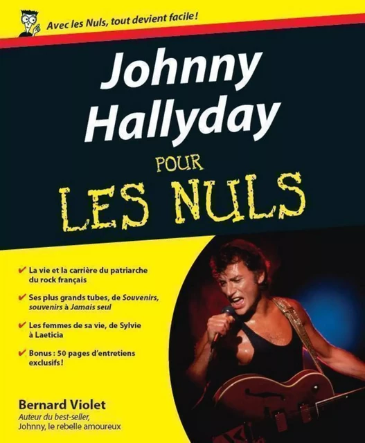 Johnny Hallyday Pour les Nuls - Bernard Violet - edi8