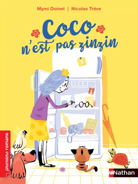 Coco n'est pas zinzin - Roman Vie quotidienne - De 7 à 11 ans - Mymi Doinet - Nathan