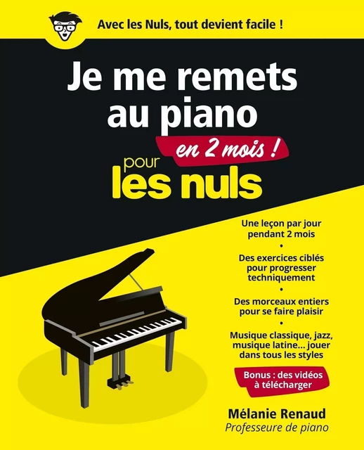 Je me remets au piano en 2 mois pour les Nuls - Mélanie Renaud - edi8