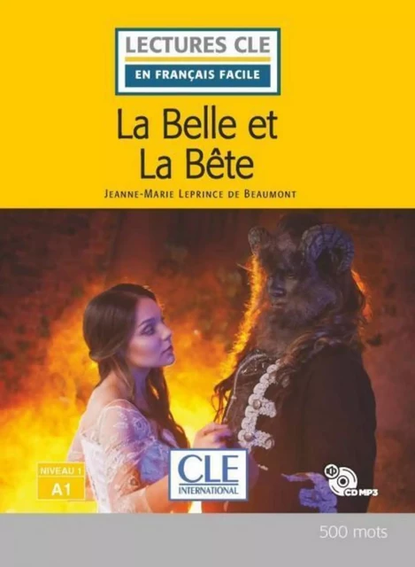 La Belle et la bête - Niveau 1/A1 - Lecture CLE en français facile - Ebook - Jeanne-Marie Leprince de Beaumont - Nathan