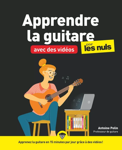 Apprendre la guitare avec des vidéos pour les Nuls mégapoche - Antoine Polin - edi8