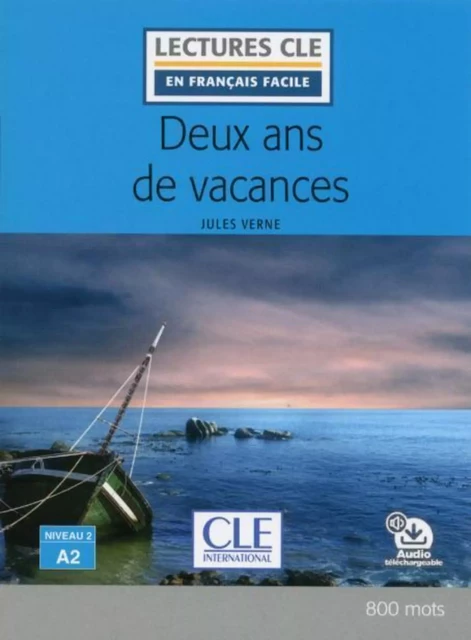 Deux ans de vacances - Niveau 2/A2 - Lecture CLE en français facile - Ebook - Jules Verne - Nathan