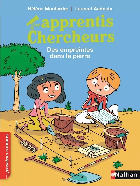 Les apprentis chercheurs, des empreintes dans la pierre - Roman Passion - De 7 à 11 ans - Hélène Montardre - Nathan