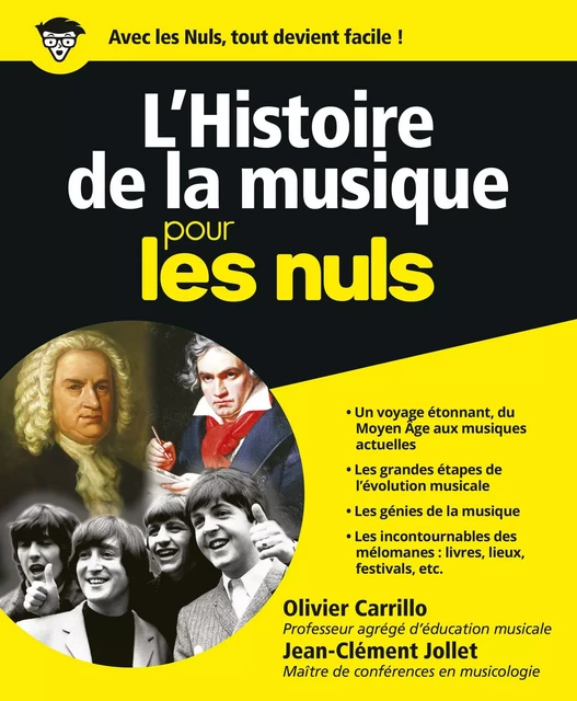 L'Histoire de la musique Pour les Nuls - Jean-Clément Jollet, Olivier Carrillo - edi8