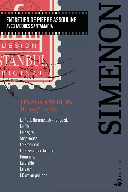 Les Romans durs : Tome 10 - Georges Simenon - Place des éditeurs