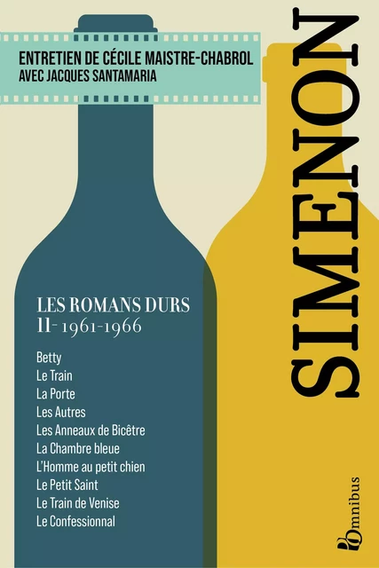 Les Romans durs : Tome 11 - Georges Simenon - Place des éditeurs