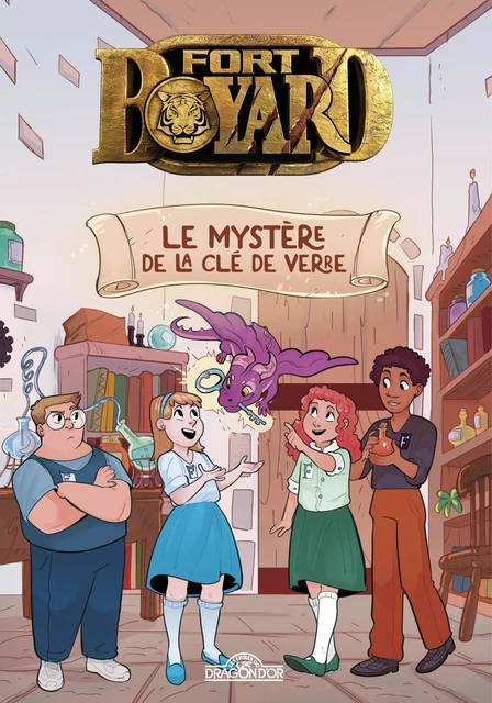 Fort Boyard – Le Mystère de la clé de verre – Lecture roman jeunesse émission TV – Dès 7 ans - Laura Rivière - edi8