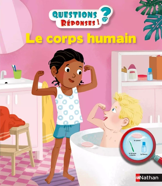 Le corps humain - Questions/Réponses - doc dès 5 ans - Agnès Vandewiele - Nathan