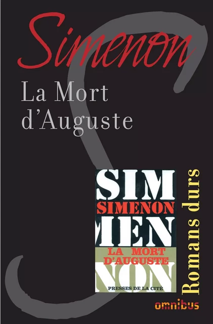 La mort d'Auguste - Georges Simenon - Place des éditeurs