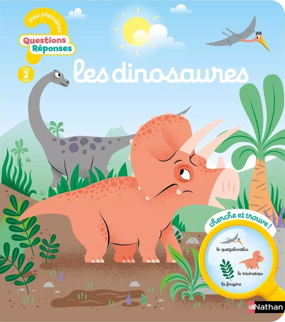 Les dinosaures - Mes premières Questions/Réponses - Dès 2 ans - Livre numérique - Camille Moreau - Nathan