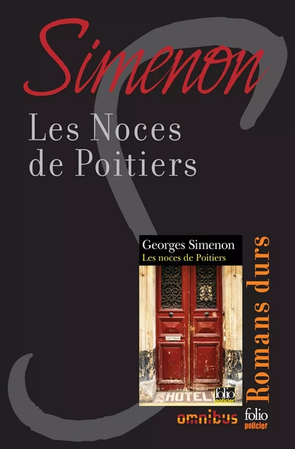 Les noces de Poitiers - Georges Simenon - Place des éditeurs