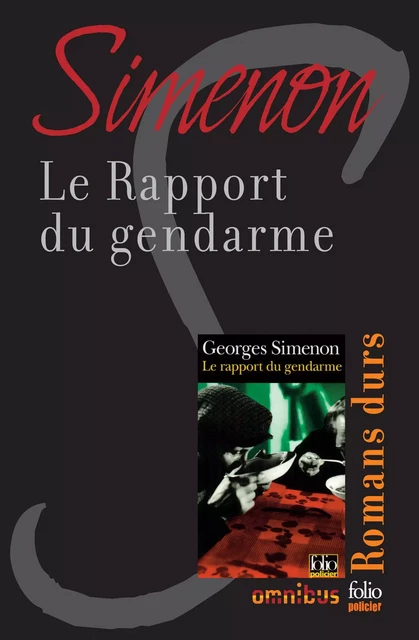 Le rapport du gendarme - Georges Simenon - Place des éditeurs