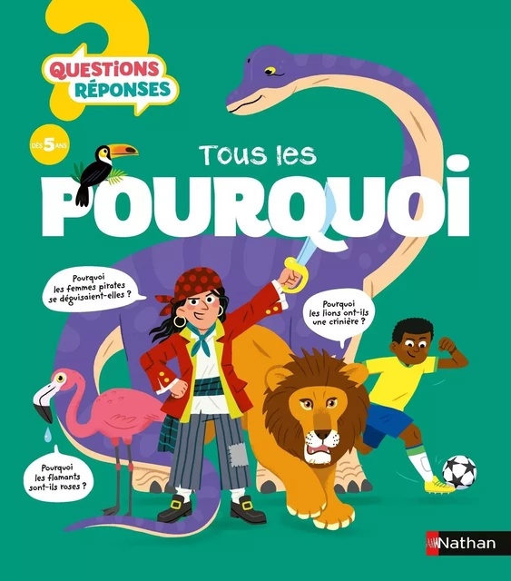 Tous les pourquoi - Questions/réponses dès 5 ans - Livre numérique - Sylvie Baussier - Nathan