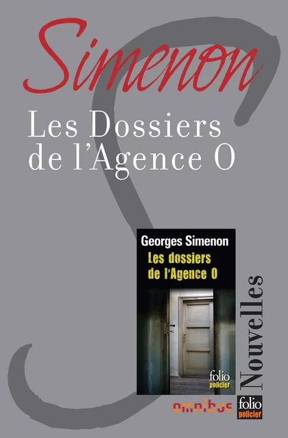 Les dossiers de l'agence O - Georges Simenon - Place des éditeurs