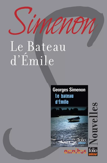 Le bateau d'Émile - Georges Simenon - Place des éditeurs