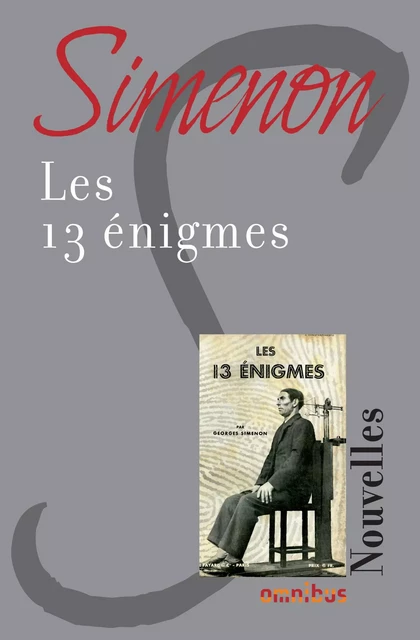 Les 13 énigmes - Georges Simenon - Place des éditeurs