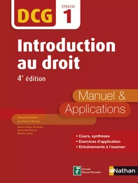 Introduction au Droit - DCG 1 - Manuel et applications