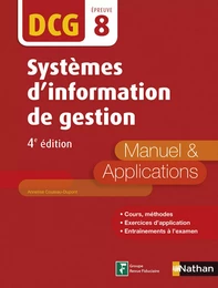 Systèmes d'information de gestion - DCG 8 - Manuel et applications