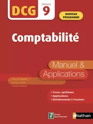 Introduction à la comptabilité - DCG Epreuve 9 - Manuel et applications (Epub 3 RF) - 2019