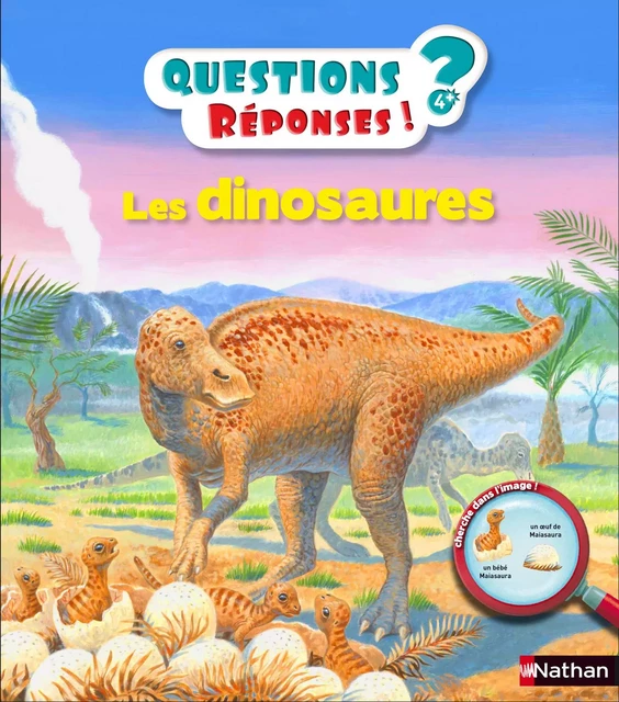 Les dinosaures - Questions/Réponses - doc dès 5 ans - Anne-Sophie Baumann - Nathan