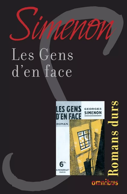 Les gens d'en face - Georges Simenon - Place des éditeurs