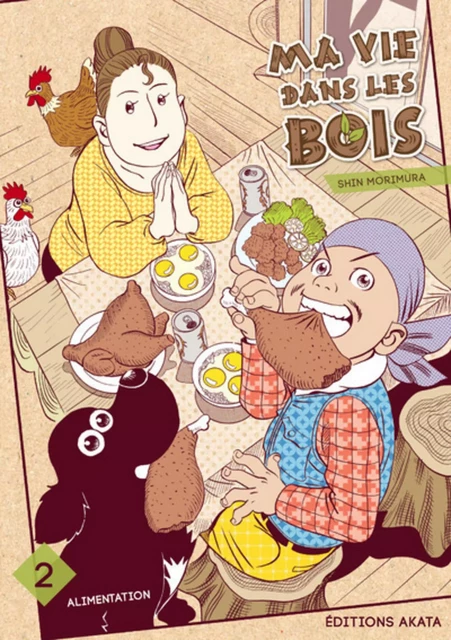 Ma vie dans les bois - tome 2 - Shin Morimura - Akata