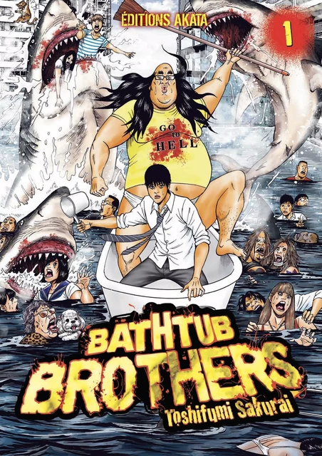 Bathtub Brothers - tome 1 - Toshifumi Sakurai - Akata