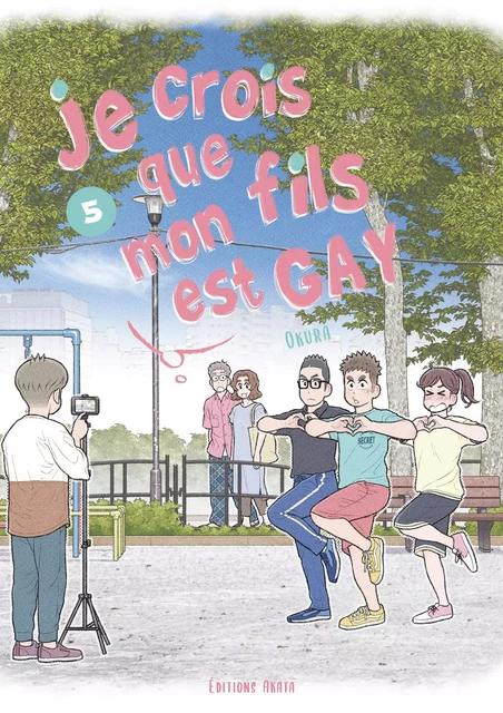 Je crois que mon fils est gay - Tome 5 -  Okura - Akata