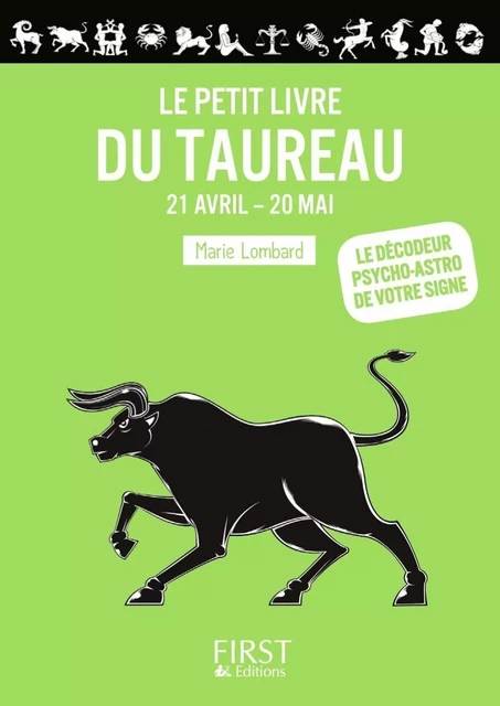 Le Petit Livre du Taureau - Marie Lombard - edi8