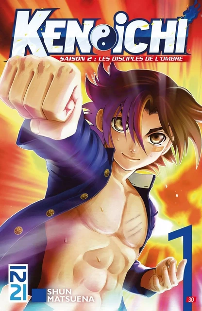 Ken-ichi, saison 2 : Le disciple de l'ombre- tome 01 - Shun Matsuena - Univers Poche