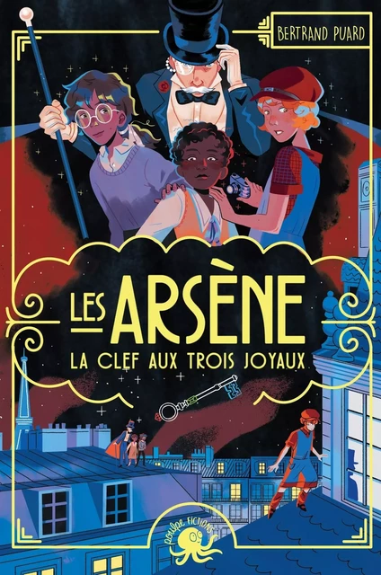 Les Arsène – La Clef aux trois joyaux – Dès 9 ans – Roman lecture policier enquête - Bertrand Puard - edi8