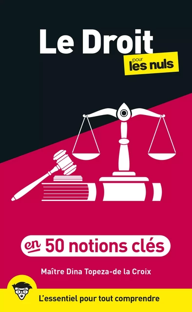 Le Droit pour les Nuls en 50 notions clés, 3e éd - Dina Topeza-De La Croix - edi8