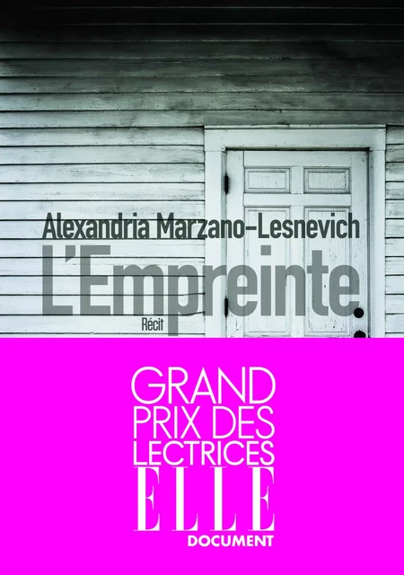 L'Empreinte - Alex Marzano-Lesnevich - Sonatine