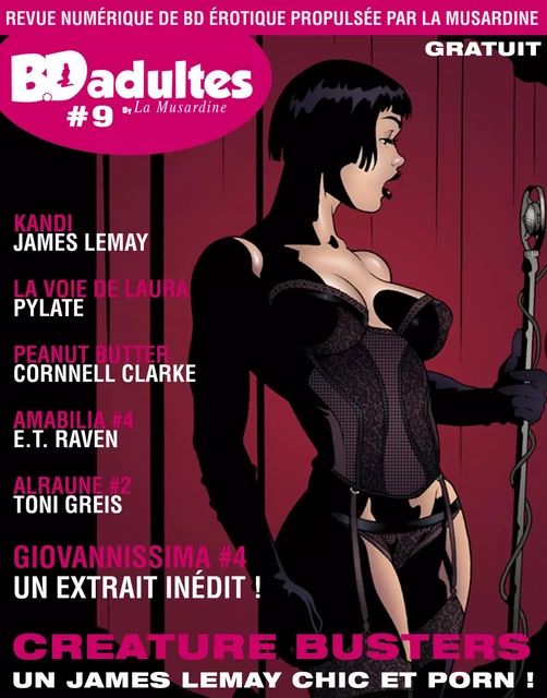 BD-adultes, revue numérique de BD érotique #9 -  Collectif - Groupe CB