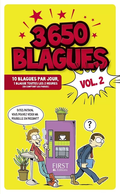 3650 blagues vol. 2 -  Collectif - edi8