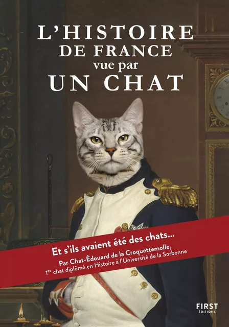 L'Histoire de France vue par un chat - et si les Gaulois, Charlemagne, Napoléon ou encore notre président actuel avaient été des chats ? - Susie Jung-Hee Jouffa, Frédéric Pouhier - edi8