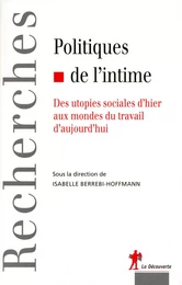 Politiques de l'intime