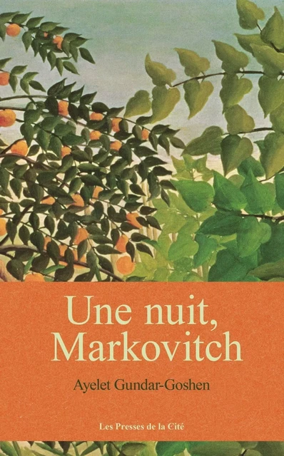 Une nuit, Markovitch - Ayelet Gundar-Goshen - Place des éditeurs