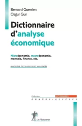 Dictionnaire d'analyse économique