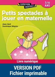 Petits spectacles à jouer en maternelle