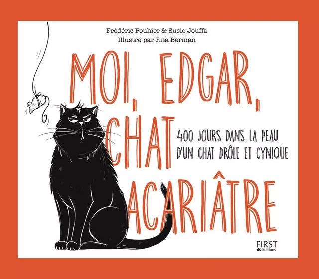 Moi, Edgar, chat acariâtre - Frédéric Pouhier, Susie Jung-Hee Jouffa - edi8