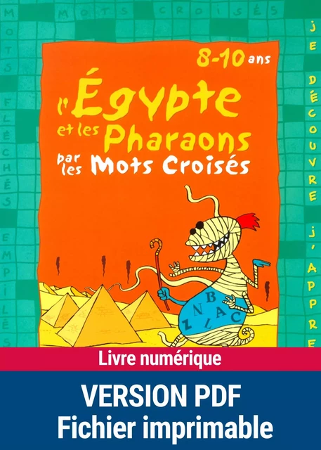 PDF L'Égypte et les pharaons par les mots croisés - Éric Battut, Daniel Bensimhon - Retz