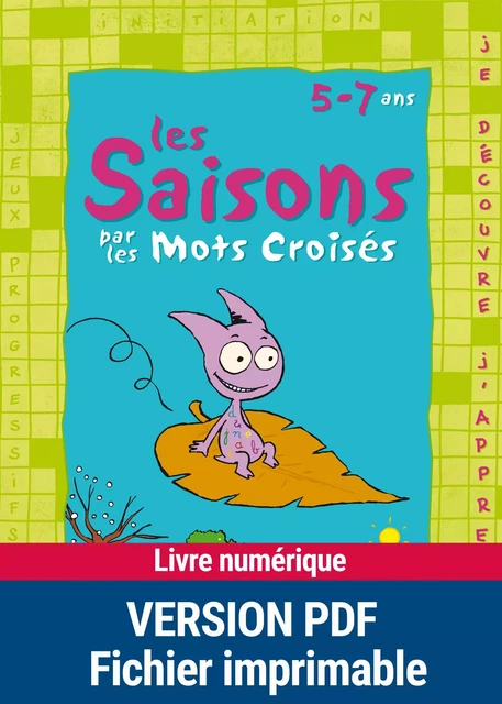 PDF Les saisons par les mots croisés - Martine Descouens - Retz