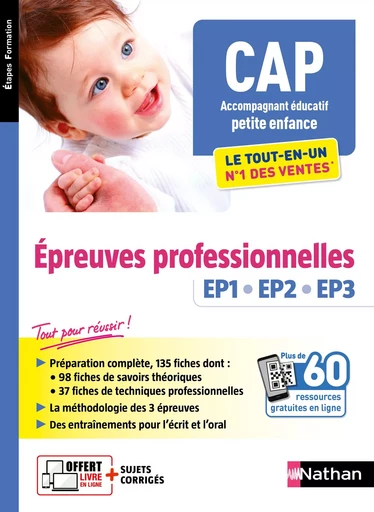 CAP Accompagnant éducatif petite enfance (AEPE) Tout-en-un - EPUB - Louisa Rebih - Nathan