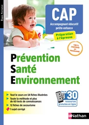 Prévention Santé Environnement CAP Accompagnant éducatif petite enfance - EPUB