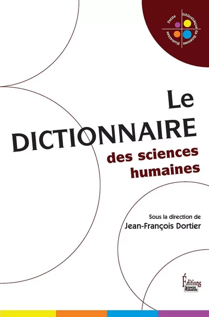 Dictionnaire des sciences humaines (2008) - Jean-François Dortier - Sciences Humaines