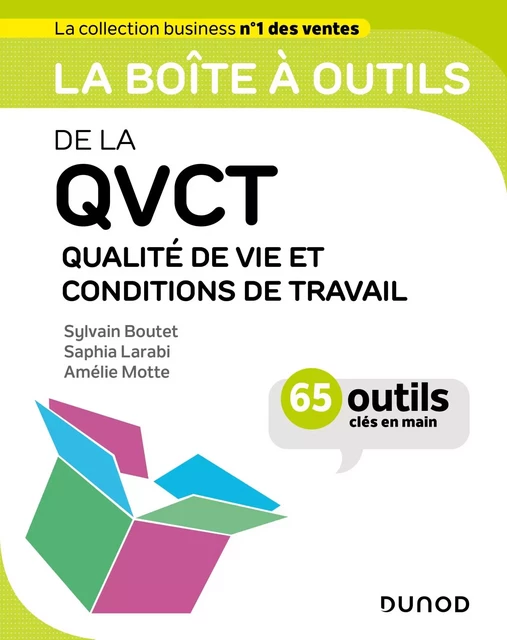 La boîte à outils de la QVCT - Sylvain Boutet, Saphia Larabi, Amélie Motte - Dunod