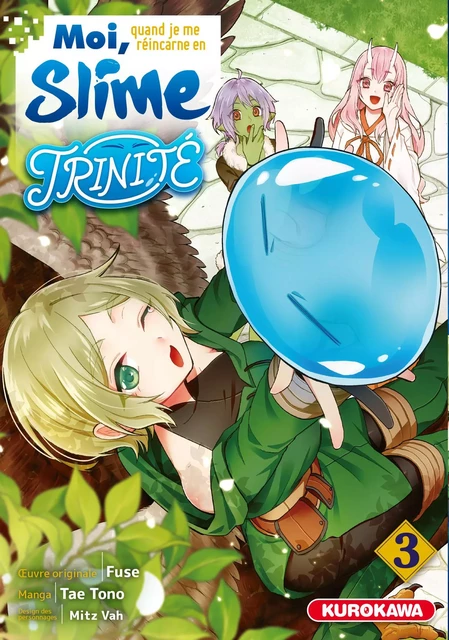 Moi, quand je me réincarne en Slime - Trinité - tome 3 -  FUSE, Tae Tono,  Mitz Vah - Univers Poche